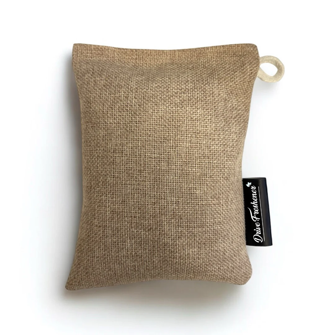 Jute Bag Hanging Car Perfumes, Flame Fragrance, Organic Air Fresheners And Car Perfumes Bar